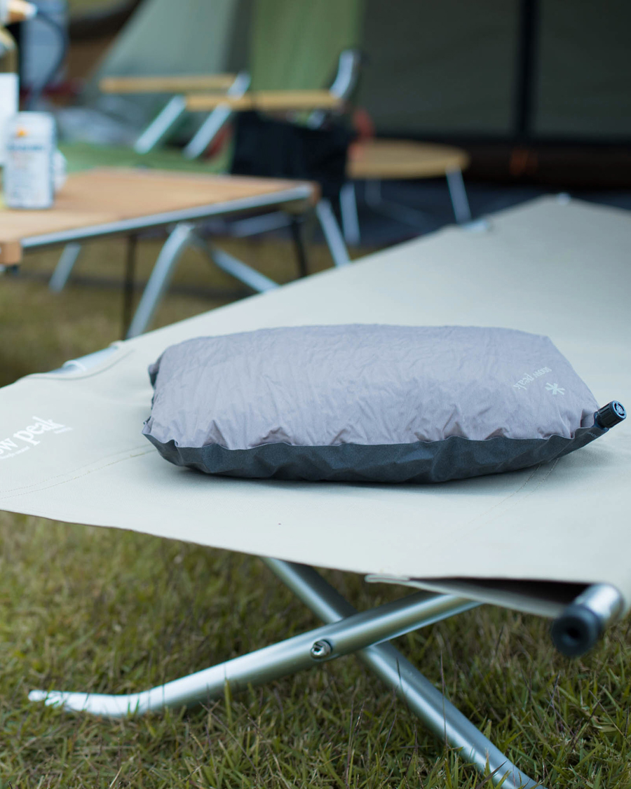 Hombres | Snow Peak Stretch Pillow Grey | Snow Peak | Stretch Pillow Grey