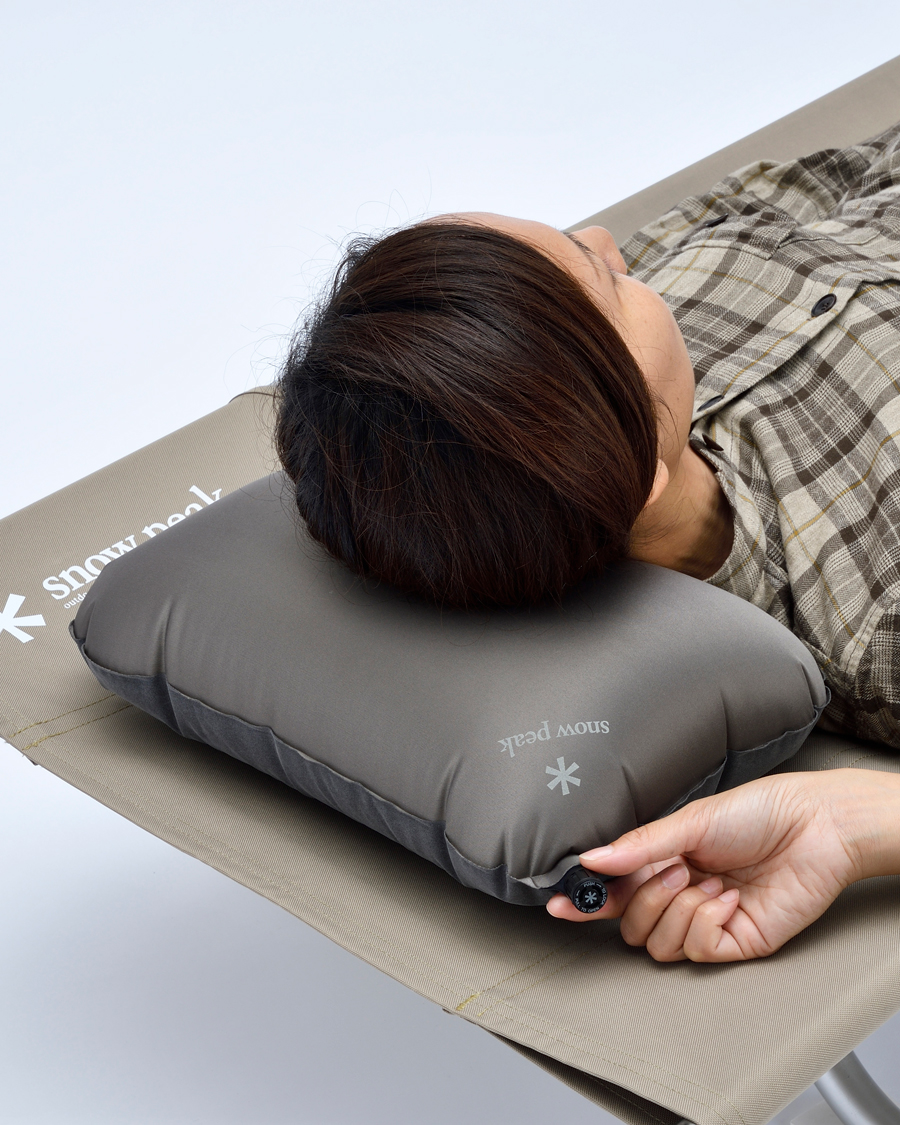 Hombres | Snow Peak Stretch Pillow Grey | Snow Peak | Stretch Pillow Grey