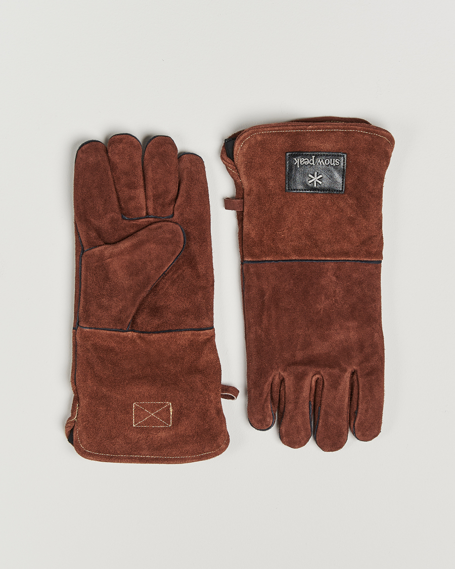 Hombres | Outdoor living | Snow Peak | Fireside Gloves Brown