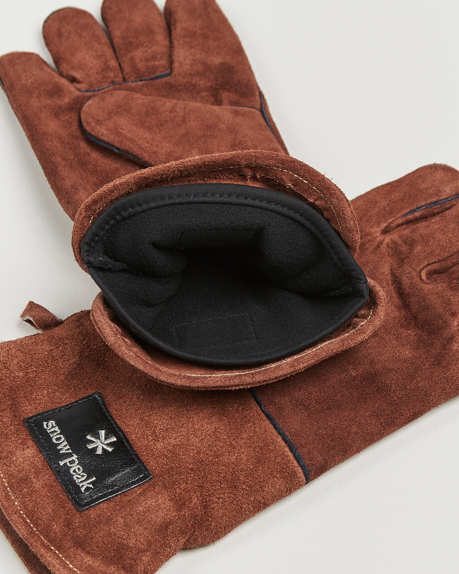 Hombres | Outdoor living | Snow Peak | Fireside Gloves Brown
