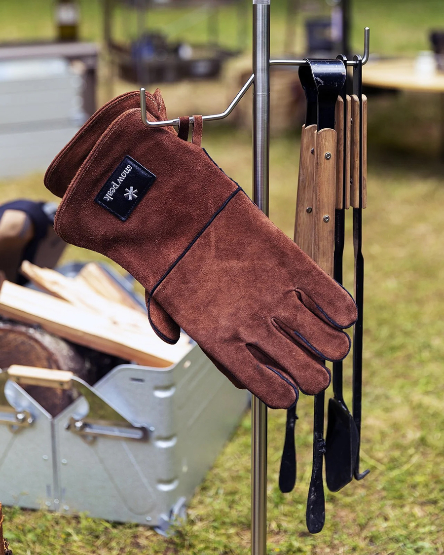 Hombres | Outdoor living | Snow Peak | Fireside Gloves Brown
