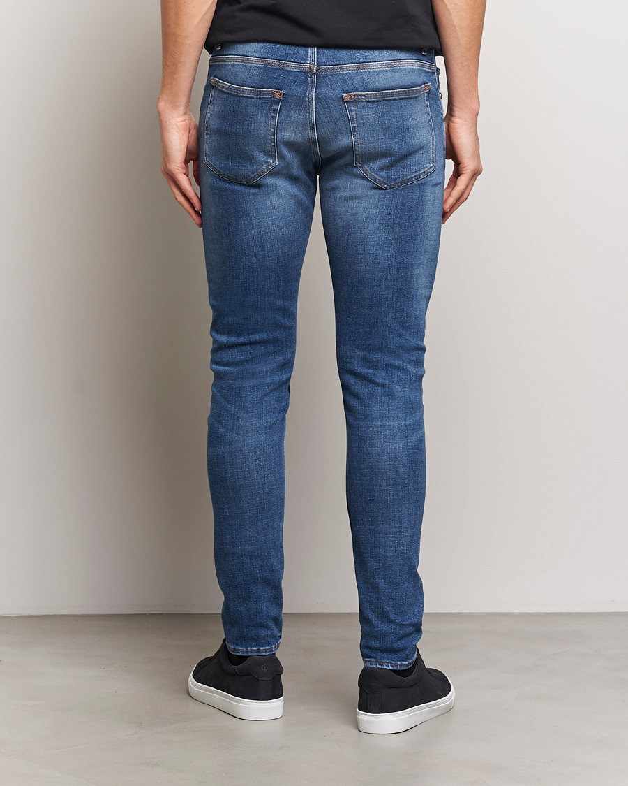 Hombres | Vaqueros | Tiger of Sweden | Evolve Stretch Cotton Jeans Medium Blue