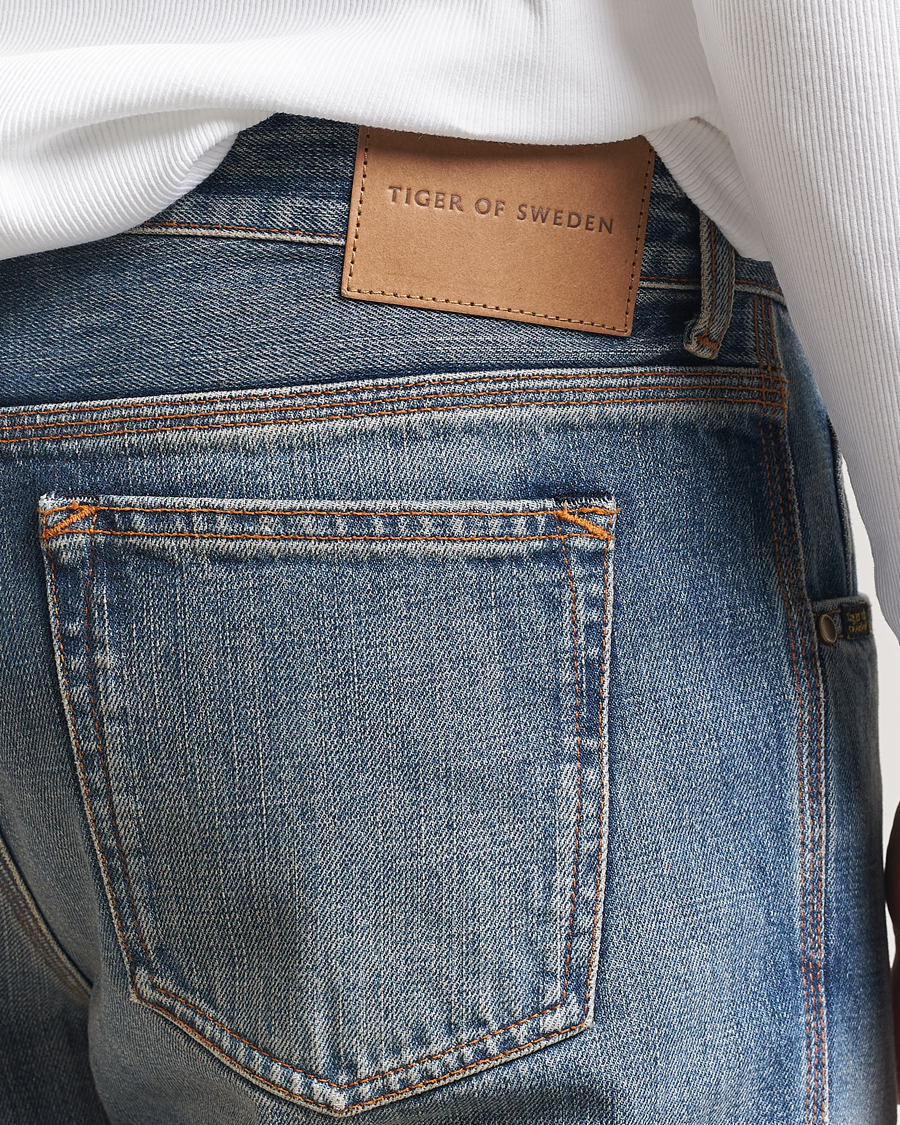 Hombres | Vaqueros | Tiger of Sweden | Fact Bootcut Jeans Medium Blue