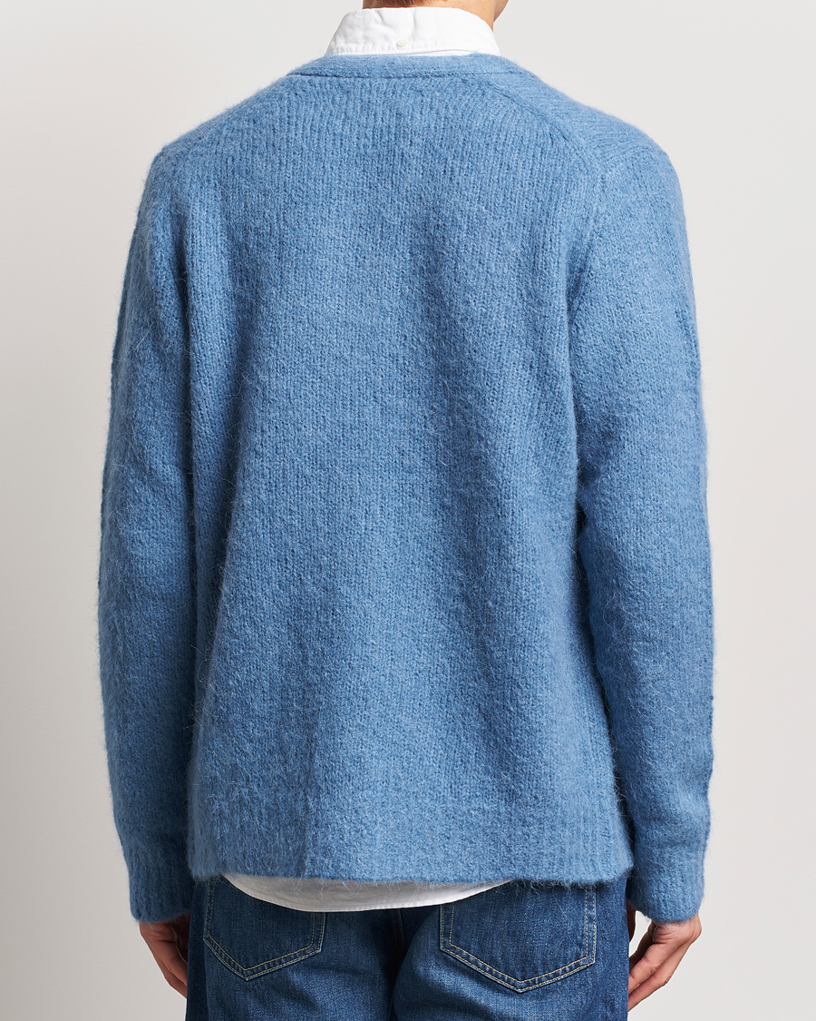 Hombres | Jerséis y prendas de punto | Samsøe Samsøe | Arin Alpaca Cardigan Coronet Blue