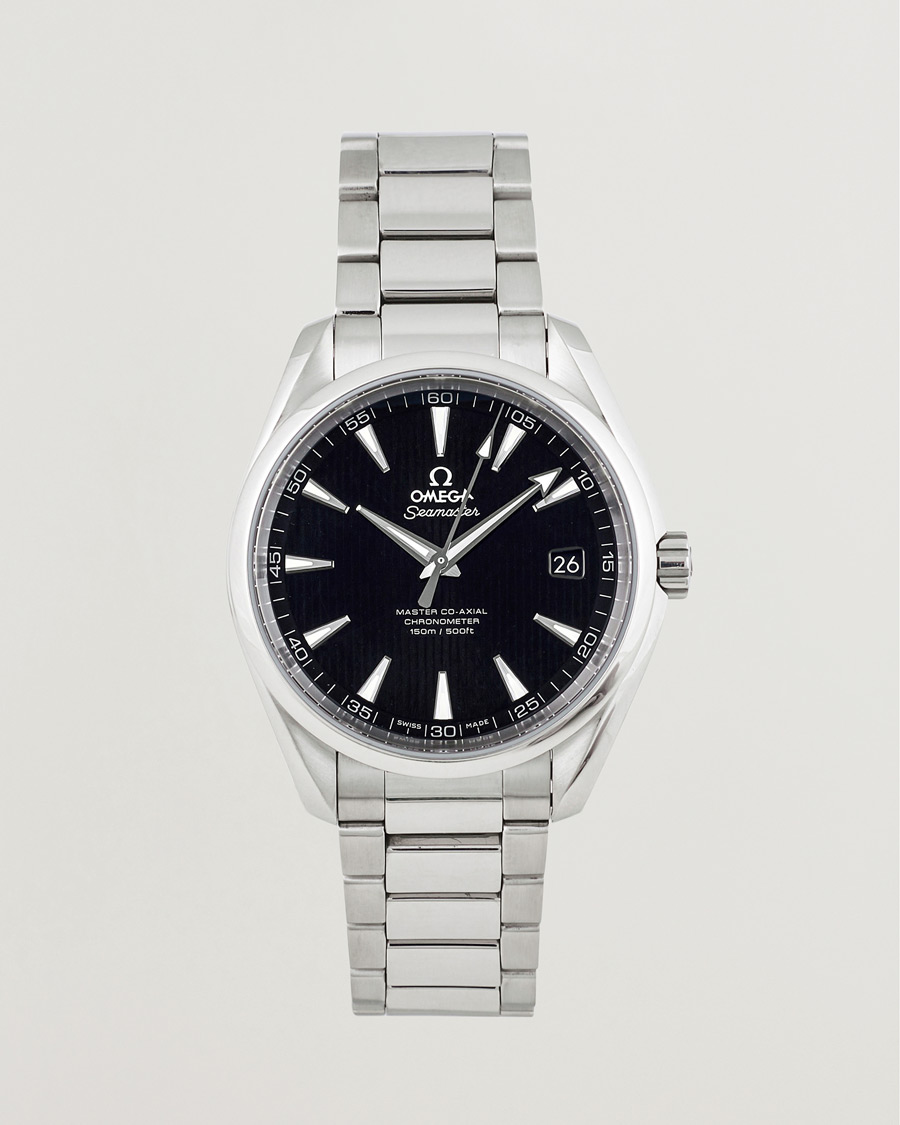 Hombres | Omega Pre-Owned Seamaster Aqua Terra Silver | Omega Pre-Owned | Seamaster Aqua Terra Silver