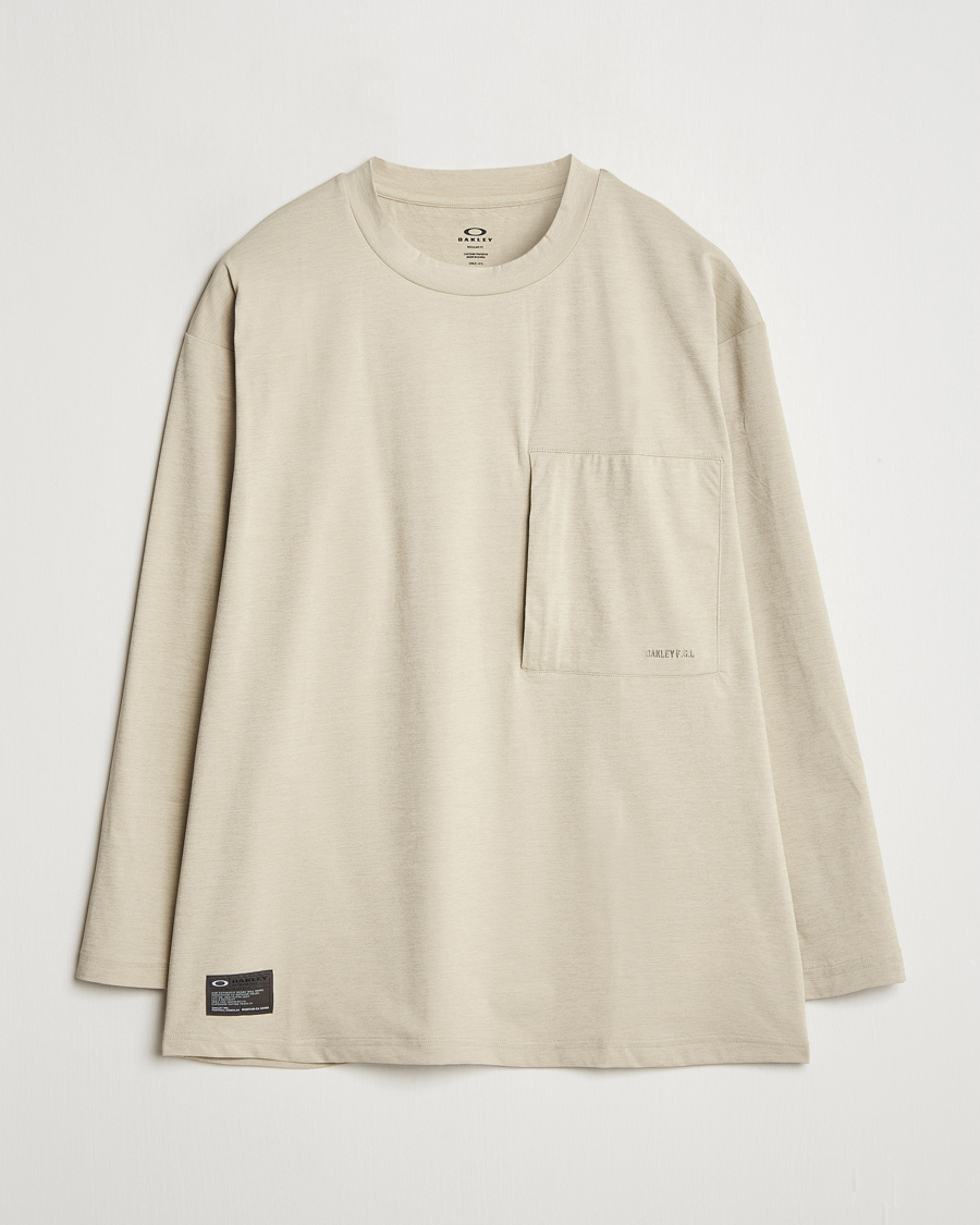 Hombres | Camisetas | Oakley | FGL Scratch Long Sleeve T-Shirt Desert Sand