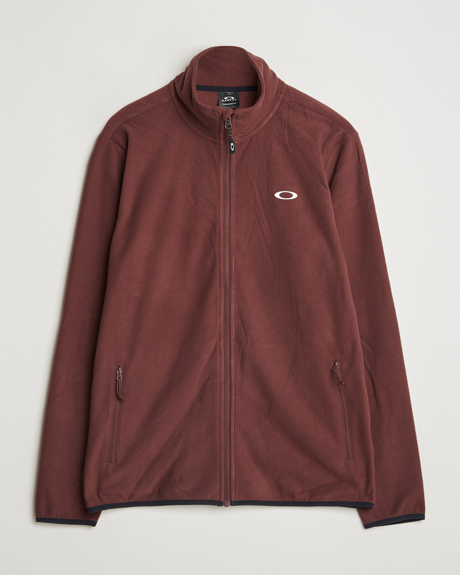 Hombres | Jerséis y prendas de punto | Oakley | Alpine Full Zip Sweatshirt Grenache