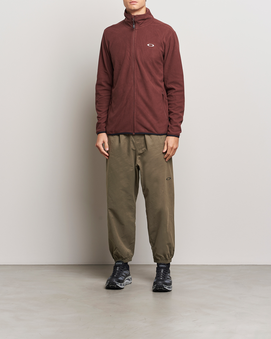 Hombres | Jerséis y prendas de punto | Oakley | Alpine Full Zip Sweatshirt Grenache