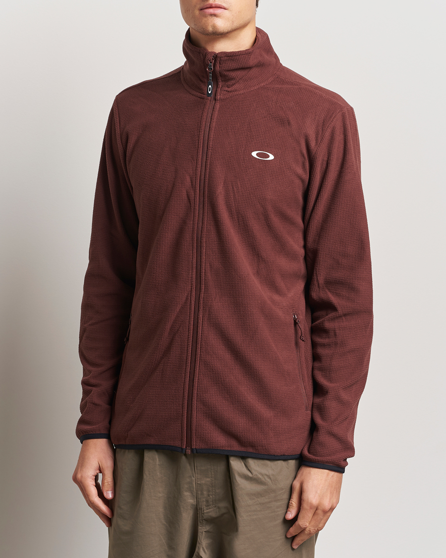 Hombres | Jerséis y prendas de punto | Oakley | Alpine Full Zip Sweatshirt Grenache