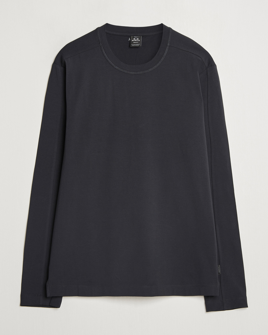 Hombres | Camisetas | Oakley | All Day Long Sleeve T-Shirt Blackout