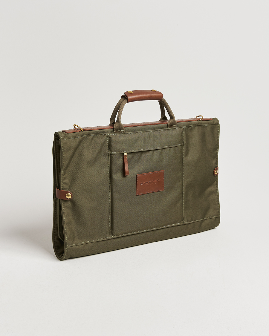Hombres | Bolsos | Bennett Winch | Nylon Trifold Suit Carrier Olive