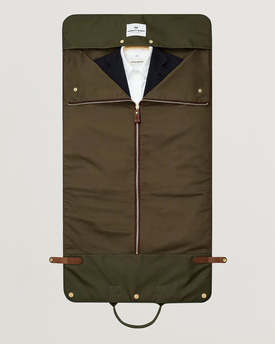 Hombres | Bolsos | Bennett Winch | Nylon Trifold Suit Carrier Olive