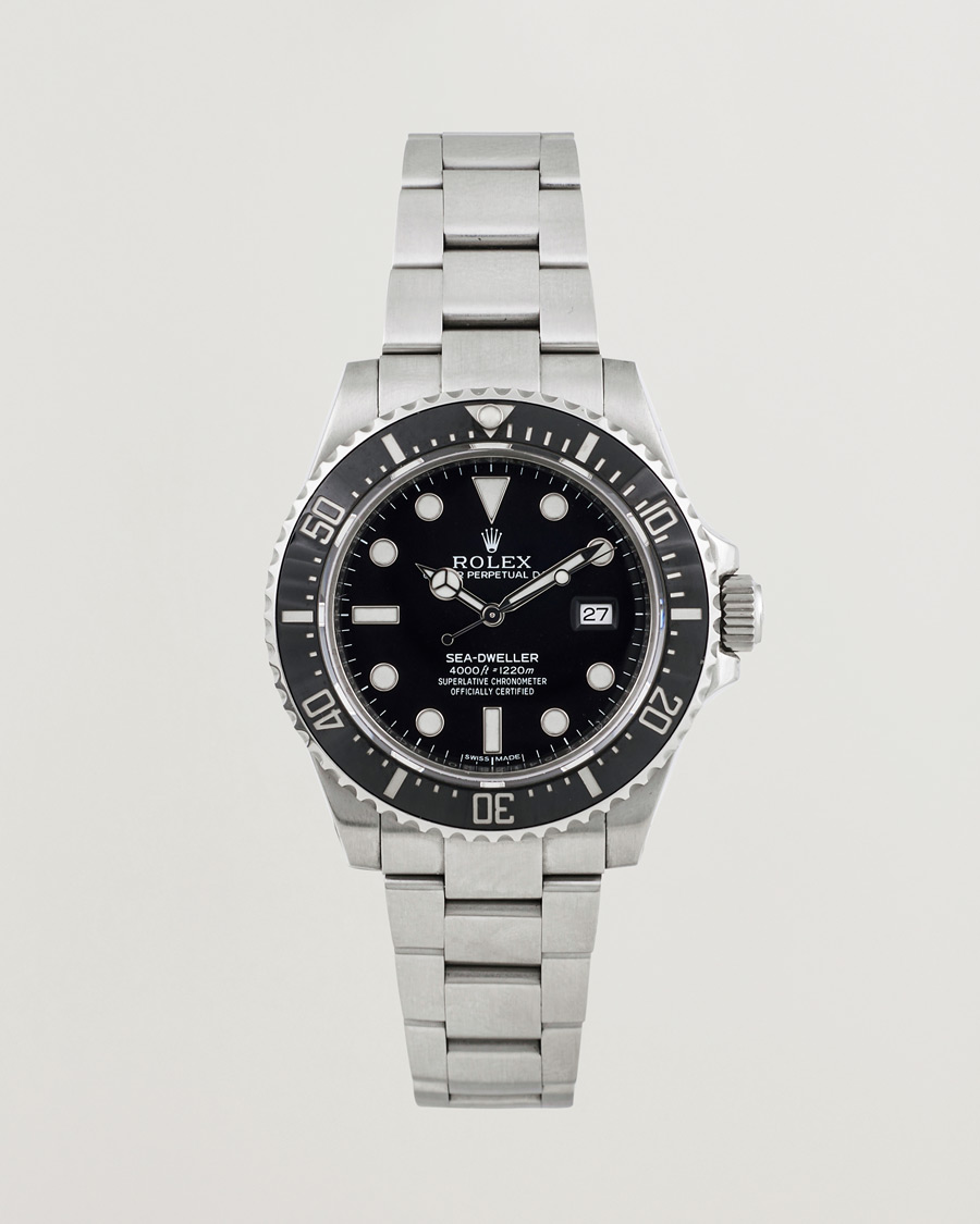 Hombres | Rolex Pre-Owned Sea-Dweller 4000 116600 Silver | Rolex Pre-Owned | Sea-Dweller 4000 116600 Silver