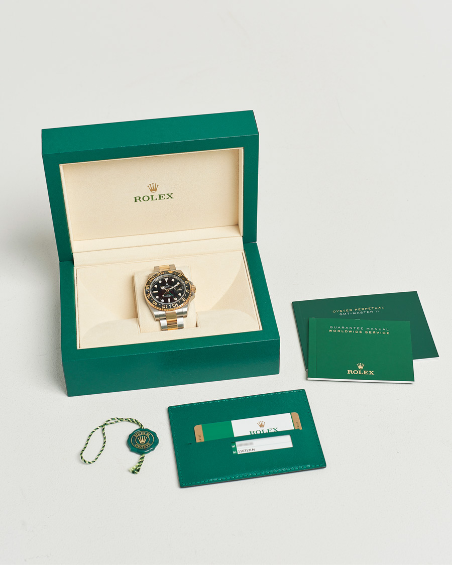 Hombres | Rolex Pre-Owned GMT-Master II 116713LN Silver | Rolex Pre-Owned | GMT-Master II 116713LN Silver