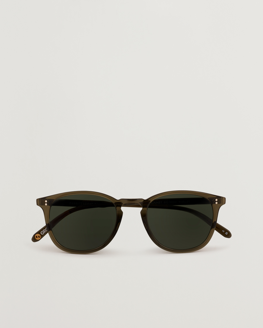 Hombres | Gafas de sol | Garrett Leight | Kinney 49 Sunglasses Olive/Green