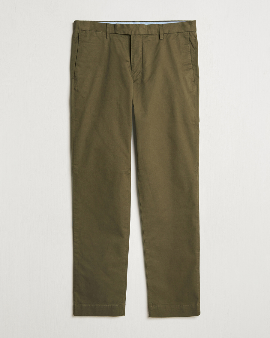Hombres | Pantalones | Polo Ralph Lauren | Hudson Slim Fit Stretch Chinos Canopy Olive