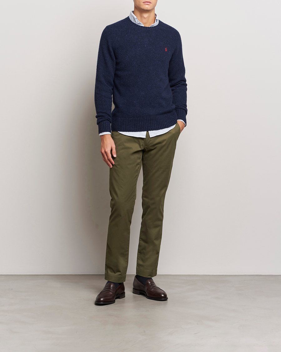 Hombres | Pantalones | Polo Ralph Lauren | Hudson Slim Fit Stretch Chinos Canopy Olive
