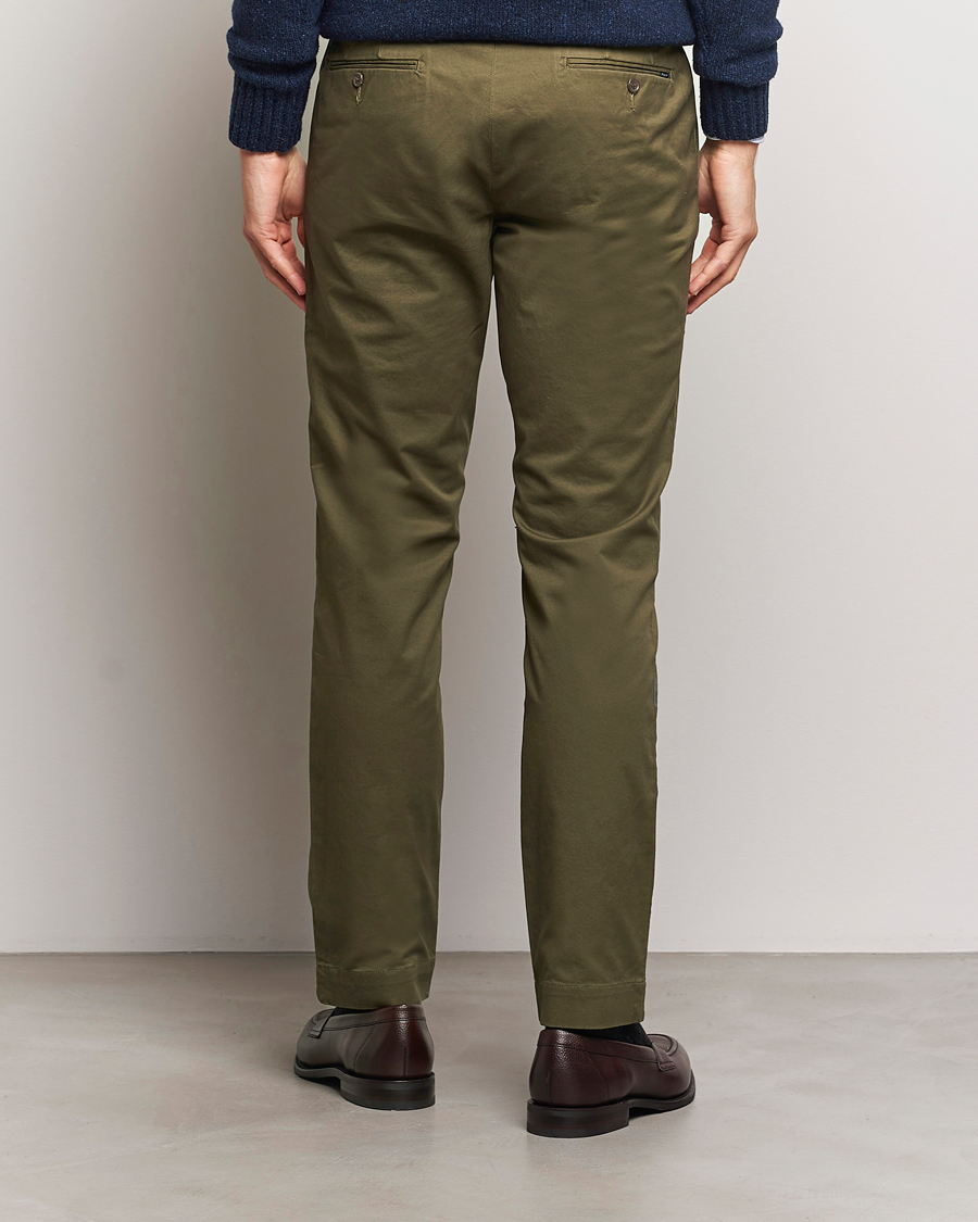 Hombres | Pantalones | Polo Ralph Lauren | Hudson Slim Fit Stretch Chinos Canopy Olive