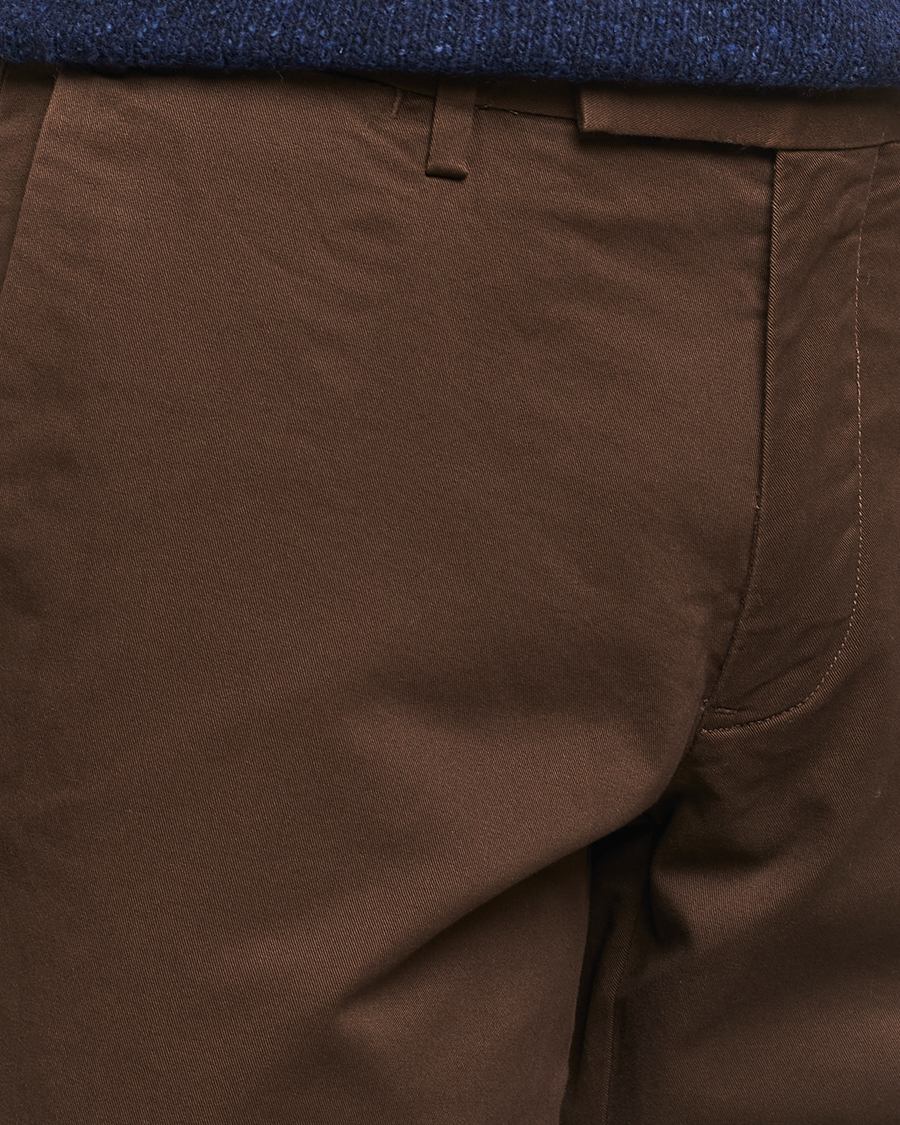 Hombres | Pantalones | Polo Ralph Lauren | Slim Fit Stretch Chinos Dark Brown