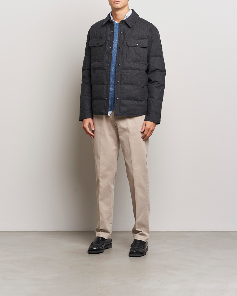 Hombres | Abrigos y chaquetas | Polo Ralph Lauren | Lewis Quilted Insulated Shirt Jacket Dark Charcoal