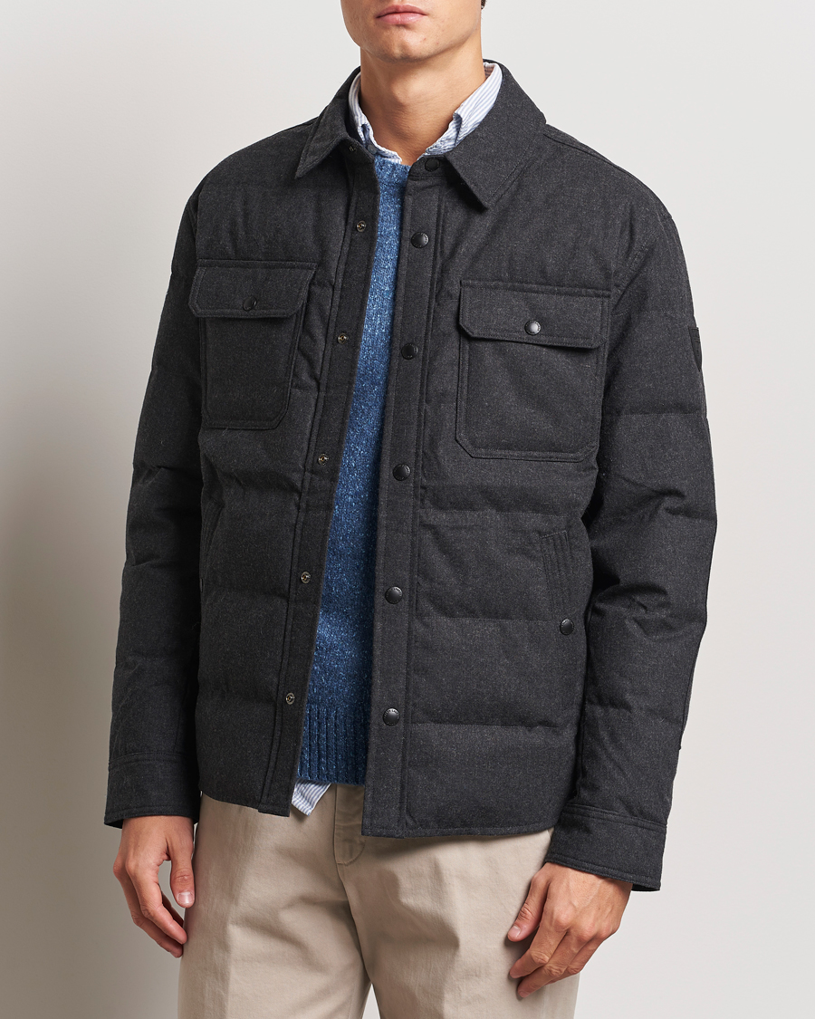 Hombres | Abrigos y chaquetas | Polo Ralph Lauren | Lewis Quilted Insulated Shirt Jacket Dark Charcoal