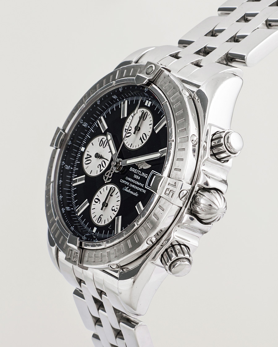 Hombres | Breitling Pre-Owned Chronomat Evolution Silver | Breitling Pre-Owned | Chronomat Evolution Silver