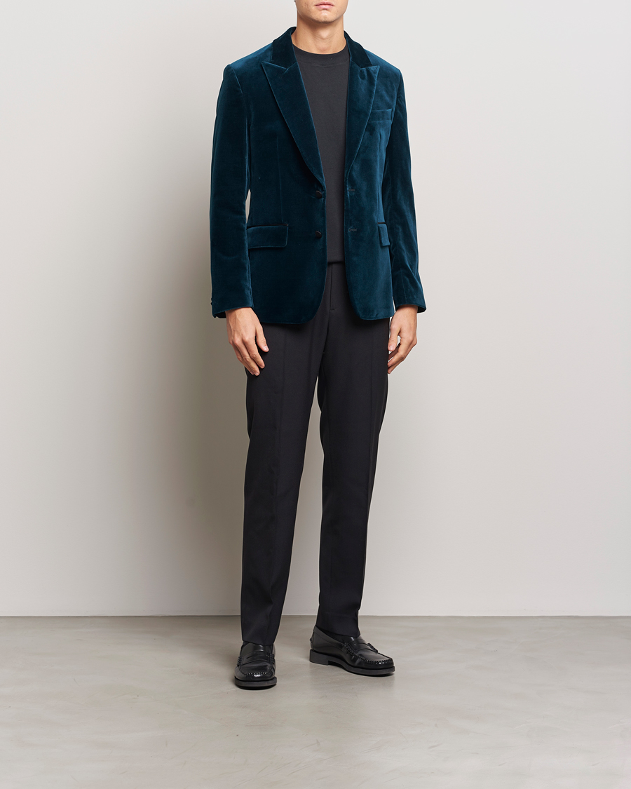 Hombres | Blazers | J.Lindeberg | Lenny Velvet Blazer Key Largo
