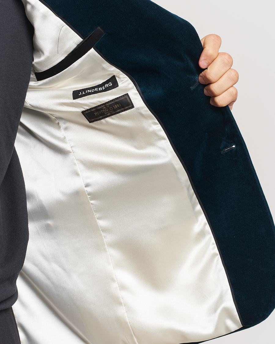 Hombres | Blazers | J.Lindeberg | Lenny Velvet Blazer Key Largo