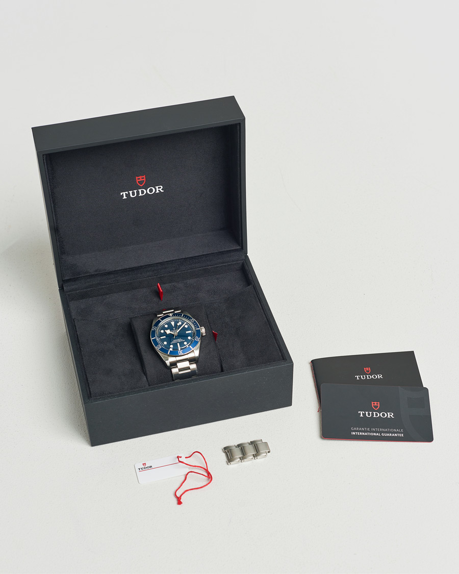 Hombres | Tudor Pre-Owned Black Bay Fifty-Eight 79030B Steel Blue Silver | Tudor Pre-Owned | Black Bay Fifty-Eight 79030B Steel Blue Silver