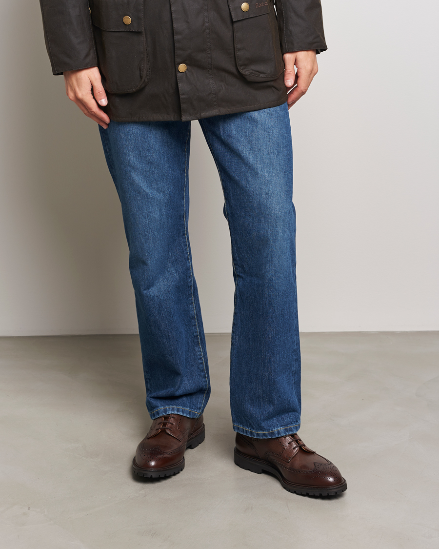 Hombres | Crockett & Jones Pembroke Milled Grain Vibram Dark Brown | Crockett & Jones | Pembroke Milled Grain Vibram Dark Brown