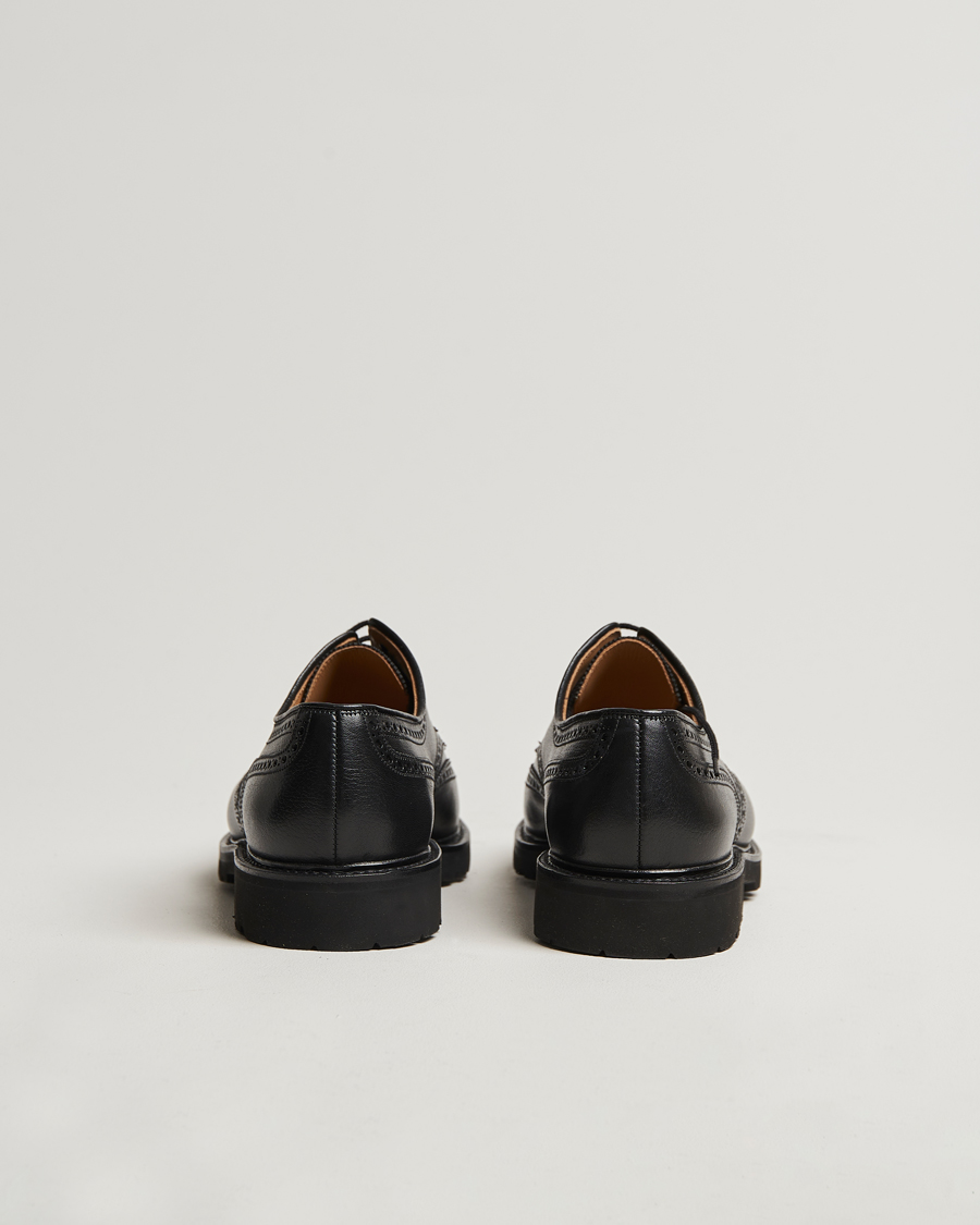Hombres | Crockett & Jones Pembroke Milled Grain Vibram Vi-Lite Black | Crockett & Jones | Pembroke Milled Grain Vibram Vi-Lite Black
