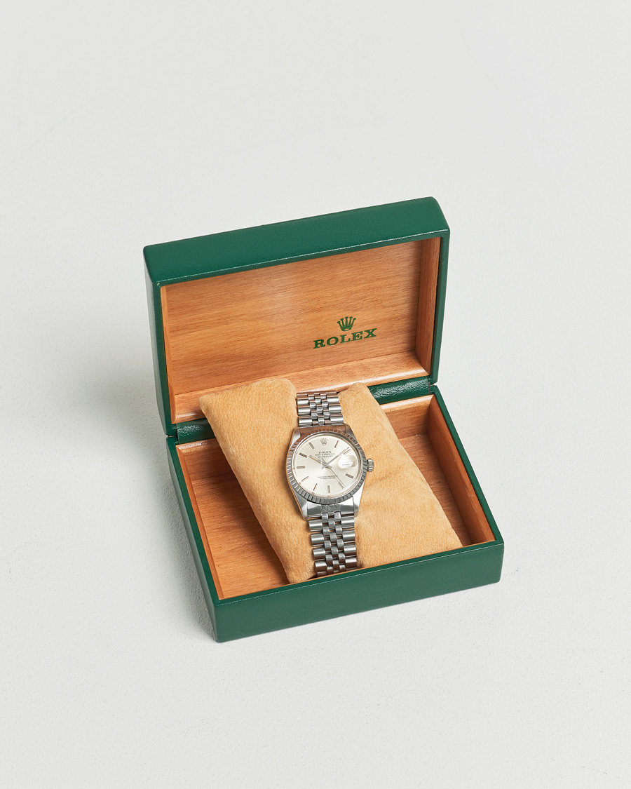 Hombres | Rolex Pre-Owned Datejust 16030 Silver | Rolex Pre-Owned | Datejust 16030 Silver