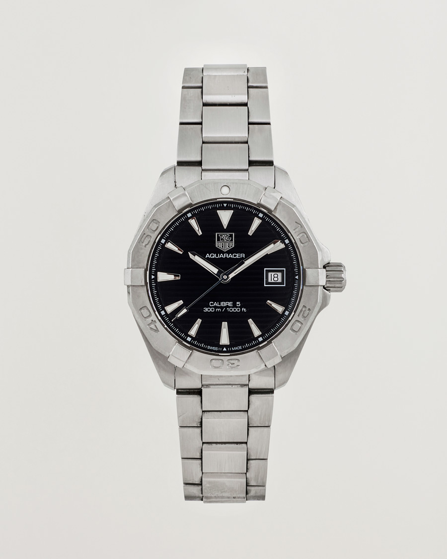 Hombres | Tag Heuer Pre-Owned Aquaracer 300M Caliber 5 Silver | Tag Heuer Pre-Owned | Aquaracer 300M Caliber 5 Silver