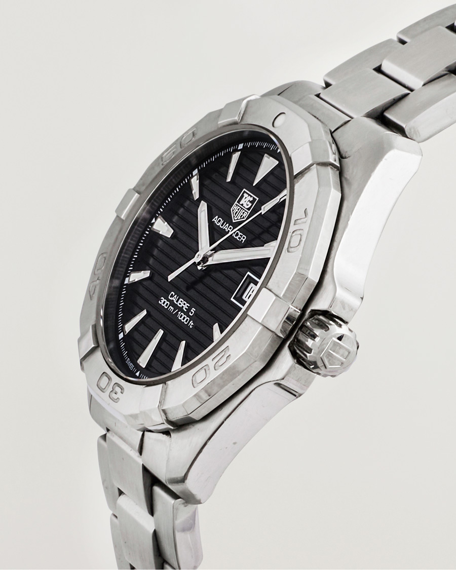 Hombres | Tag Heuer Pre-Owned Aquaracer 300M Caliber 5 Silver | Tag Heuer Pre-Owned | Aquaracer 300M Caliber 5 Silver