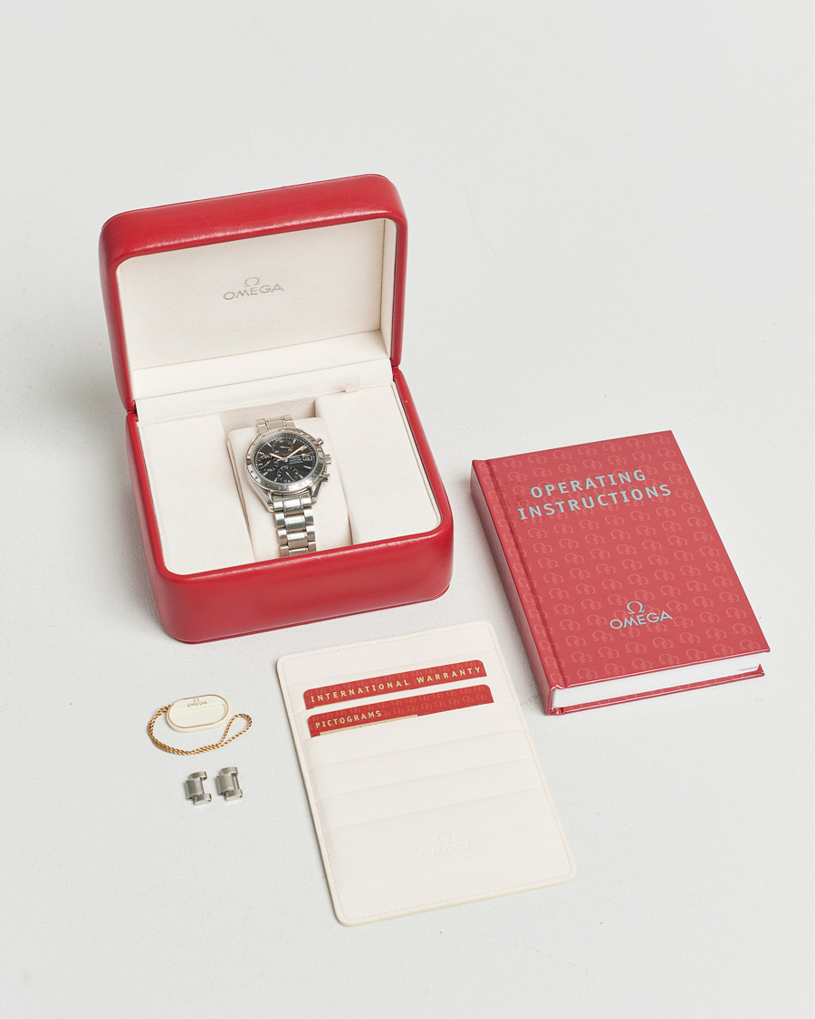 Hombres | Omega Pre-Owned Speedmaster Date Silver | Omega Pre-Owned | Speedmaster Date Silver