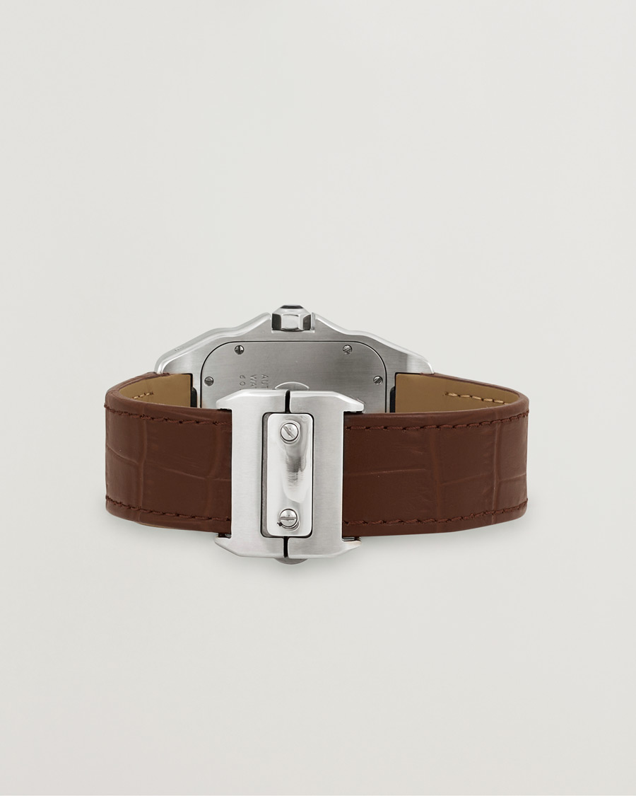 Hombres | Cartier Pre-Owned Santos 100 Silver | Cartier Pre-Owned | Santos 100 Silver