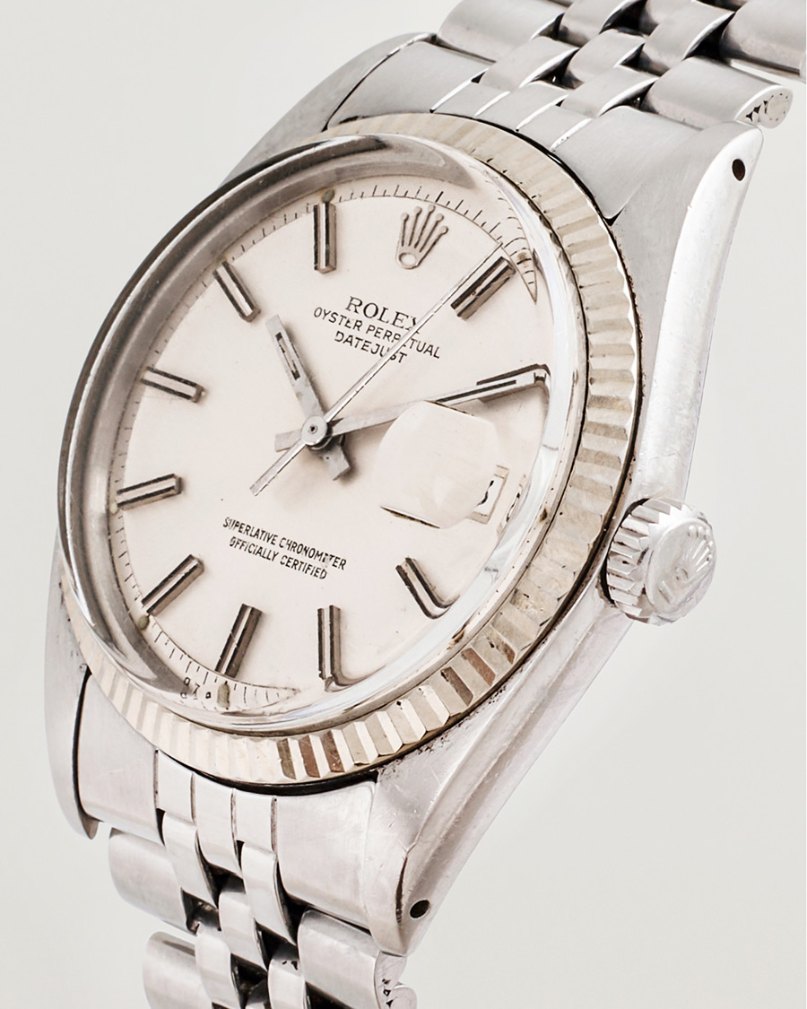Hombres | Rolex Pre-Owned Datejust 1601 Silver | Rolex Pre-Owned | Datejust 1601 Silver