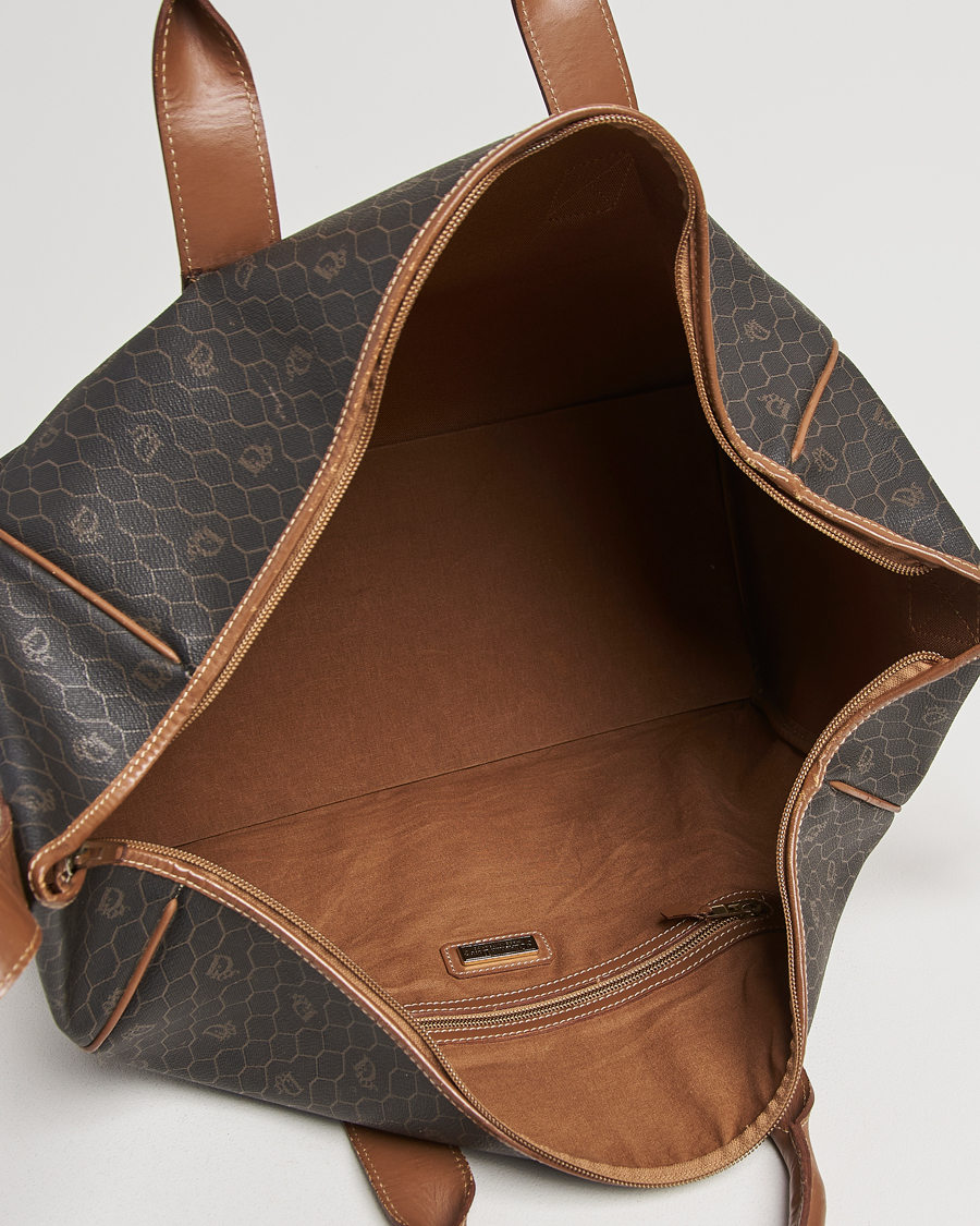 Hombres | Dior Pre-Owned Boston Weekendbag Honeycomb | Dior Pre-Owned | Boston Weekendbag Honeycomb