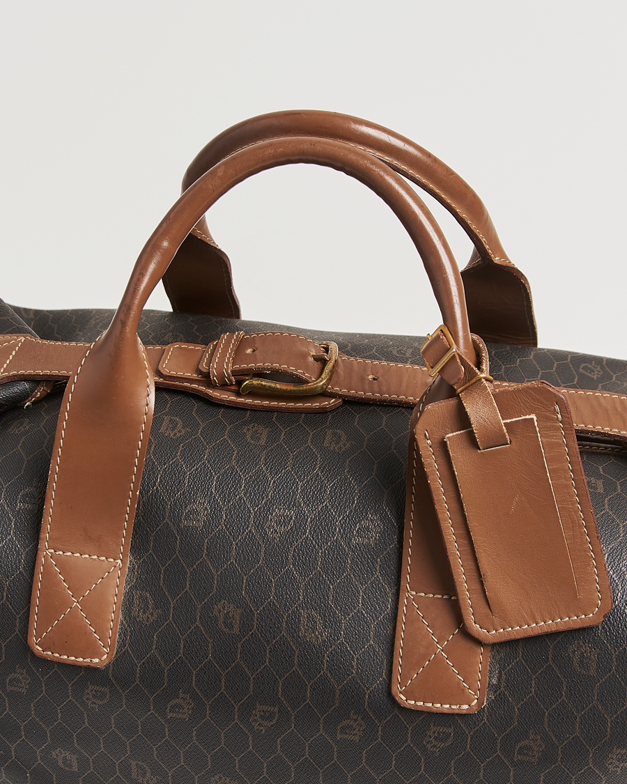 Hombres | Dior Pre-Owned Boston Weekendbag Honeycomb | Dior Pre-Owned | Boston Weekendbag Honeycomb