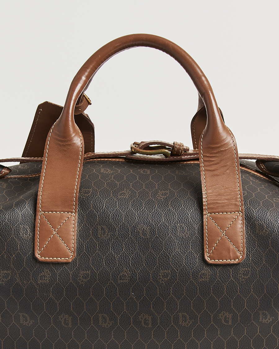 Hombres | Dior Pre-Owned Boston Weekendbag Honeycomb | Dior Pre-Owned | Boston Weekendbag Honeycomb