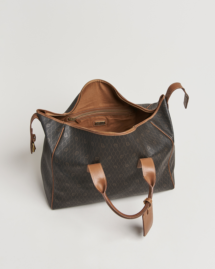 Hombres | Dior Pre-Owned Boston Weekendbag Honeycomb | Dior Pre-Owned | Boston Weekendbag Honeycomb