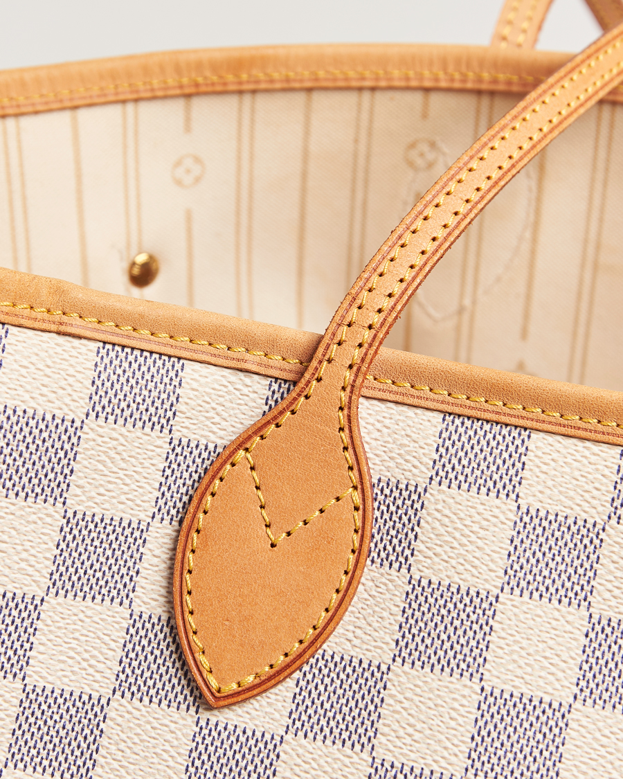 Hombres | Louis Vuitton Pre-Owned Neverfull MM Totebag Damier Azur | Louis Vuitton Pre-Owned | Neverfull MM Totebag Damier Azur