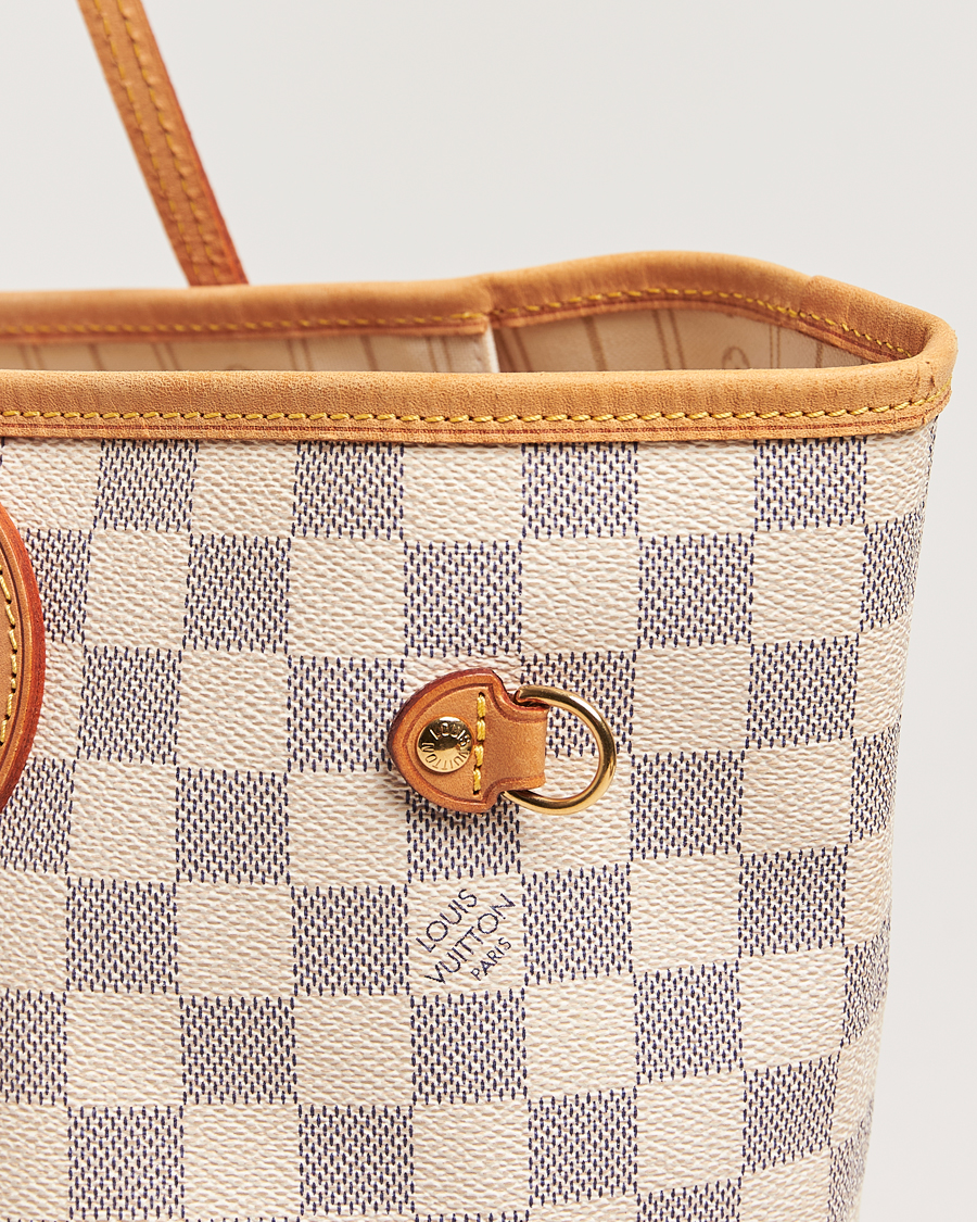 Hombres | Louis Vuitton Pre-Owned Neverfull MM Totebag Damier Azur | Louis Vuitton Pre-Owned | Neverfull MM Totebag Damier Azur