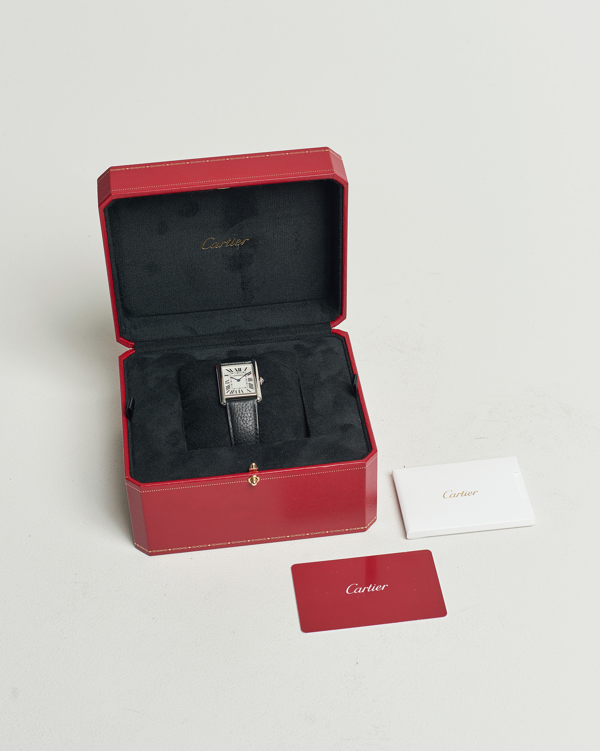 Hombres | Cartier Pre-Owned Tank Must Large Silver | Cartier Pre-Owned | Tank Must Large Silver