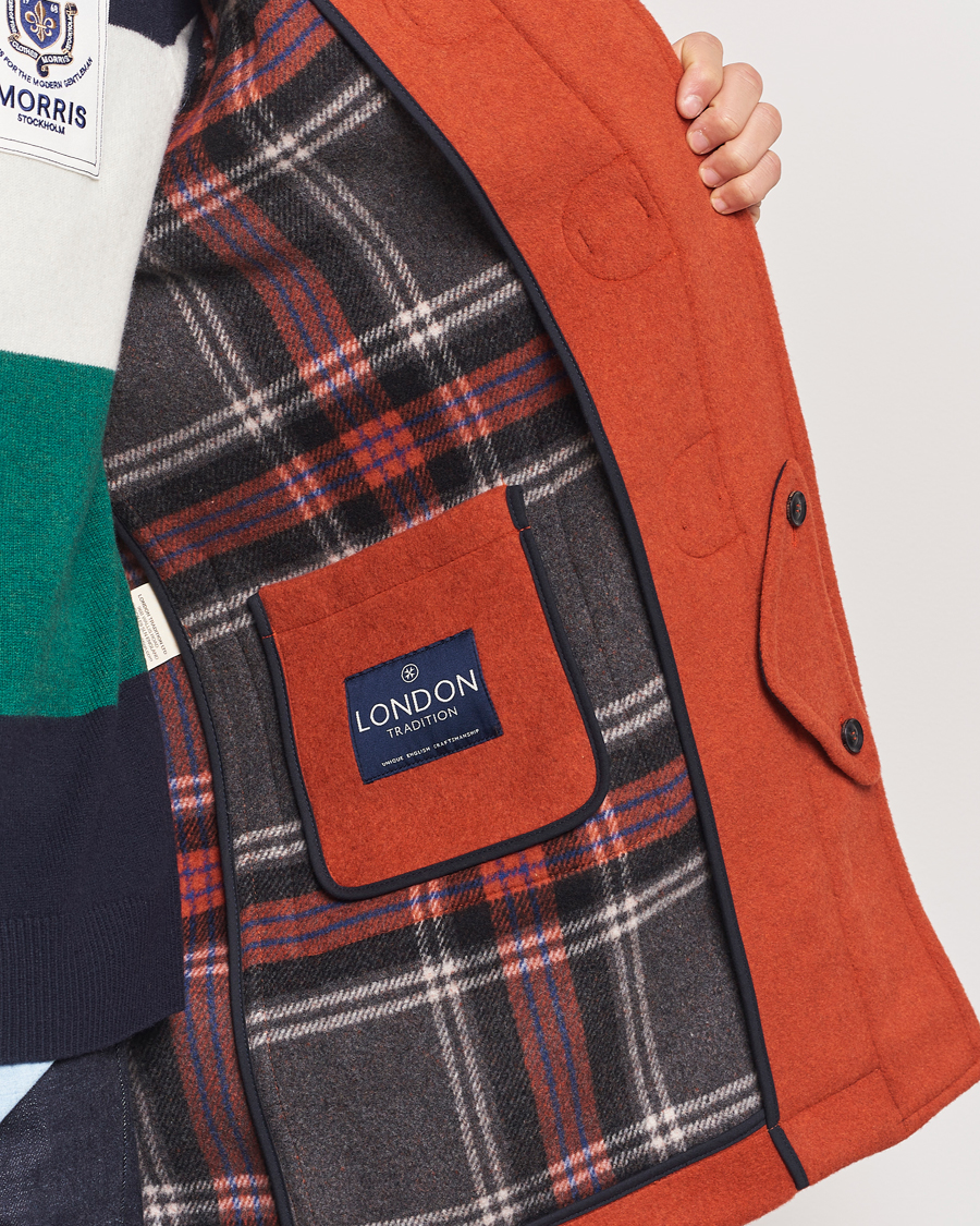 Hombres | Abrigos y chaquetas | Morris | Duffle Coat Orange