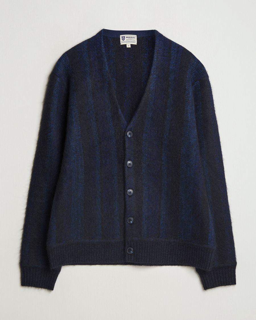 Hombres | Jerséis y prendas de punto | Morris | Raymond Cardigan Navy