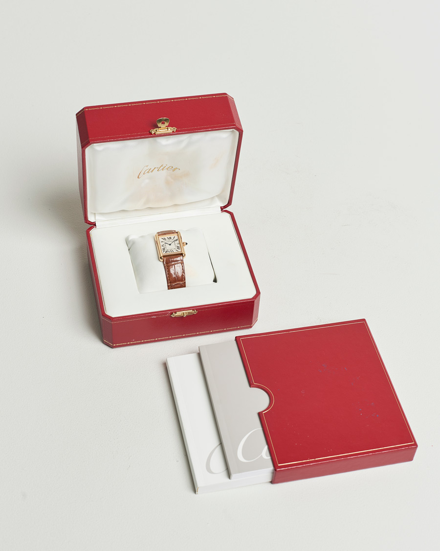 Hombres | Cartier Pre-Owned Tank Louis 18K | Cartier Pre-Owned | Tank Louis 18K