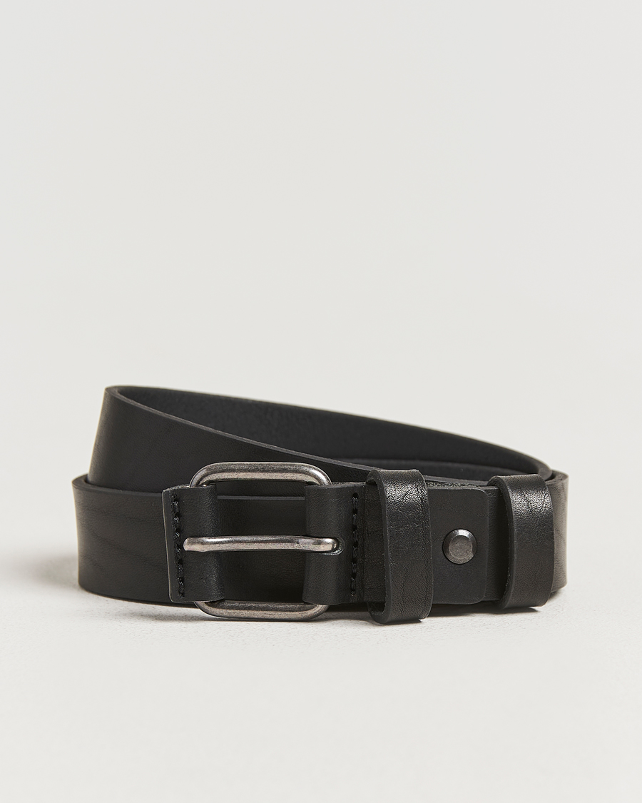 Hombres | Cinturones | Nudie Jeans | Dwayne Leather Belt Black