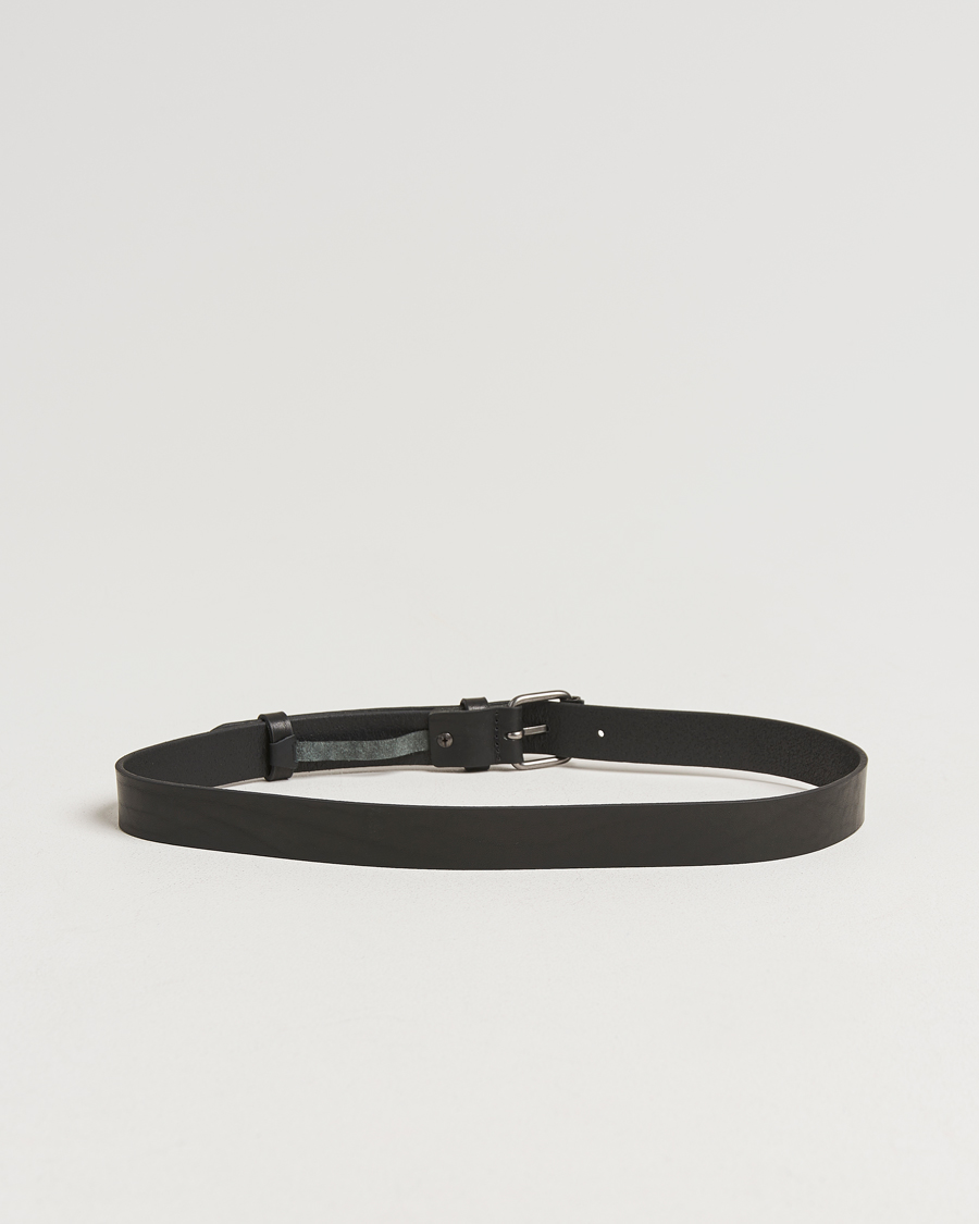 Hombres | Cinturones | Nudie Jeans | Dwayne Leather Belt Black