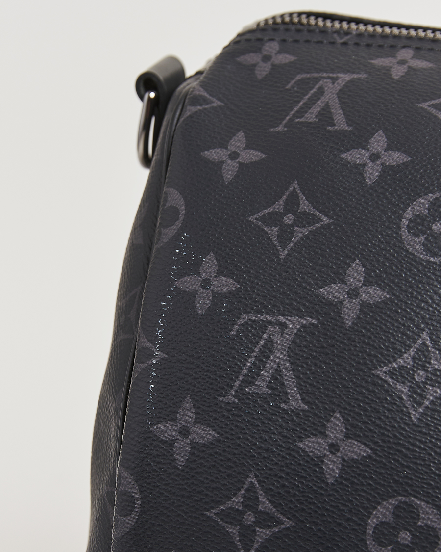 Hombres | Louis Vuitton Pre-Owned Keepall Bandoulière 55 Monogram Eclipse | Louis Vuitton Pre-Owned | Keepall Bandoulière 55 Monogram Eclipse